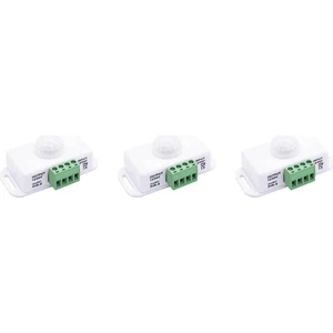 Xin Yue Zhang Ξ Ny Ue Zhang 3x Dc 12V 24V Pır Hareket Sensörü Fonksiyon Denetleyici LED Anahtarı Gövde Kızılötesi Anahtar Hareket Zamanlayıcı Beyaz LED Şeritler Için (Yurt Dışından)
