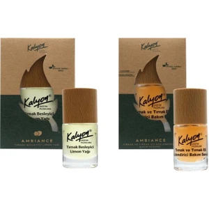 Bitkisel Tırnak Ve Tırnak Eti Güçlendirici Bakım Serumu 11 Ml+Tırnak Besleyici Limon Yağı 11 Ml