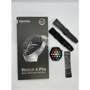 Haino Teko Watch 4 Pro RW32 Curved Amoled Ekran 3 Kordon Akıllı Saat
