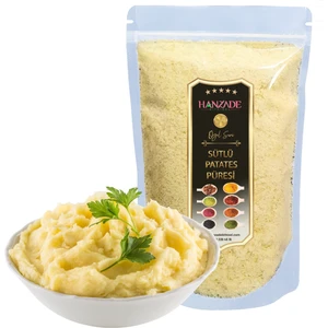 Hanzade Bitkisel Sütlü Patates Püresi 500 gr - Hazır, Lezzetli ve Pratik