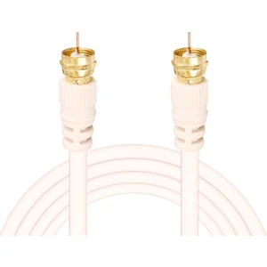 Mag F Konnektörlü Gold Kablo Uydu Kablosu Uydu Lnb Uçları Takılı Lablo