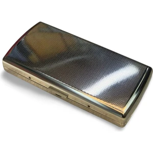 20332 Metal Sigara Tabakası Desenli Standart Uzun 110 mm Tabla