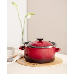 Madame Coco La Garde Derin Tencere - Kırmızı - 24 cm
