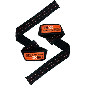 Dex Supports Ağırlık Kaldırma Kayışı,halter Kayışı Fitness Crossfit Lifting Straps Padded Turuncu Pro 2'li Paket