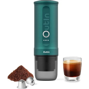 Espresso Kahve Makinesi Elektrikli Taşınabilir 3-4 Dakika Kendinden Isıtmalı, 20 Mini Bar