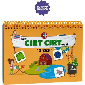 Çocuk Akademi 3 Yaş Şimdi Cırt Cırt Vakti