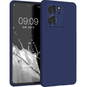 Matte Silicone Xiaomi Mi 13T Pro Kılıf Lacivert