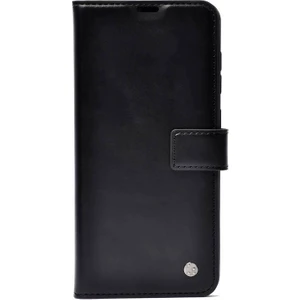 noktaks - Apple iPhone 15 Pro - Kılıf 360 Full Koruma Kapakli Kartlikli Kart Bölmeli Cüzdan Kilif - Siyah