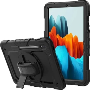 Samsung Galaxy Tab S9 +(Plus) Sm- X810 12,4 Uyumlu Kılıf Defender Askılı Zırh Tank Tablet Arka Kapak S
