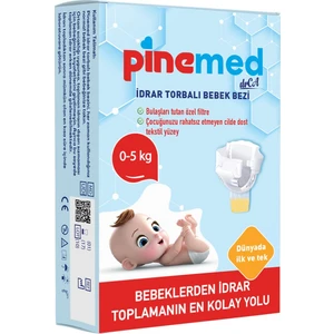 Pinemed İdrar Torbalı Bebek Bezi (0-5 kg) 2 Adet