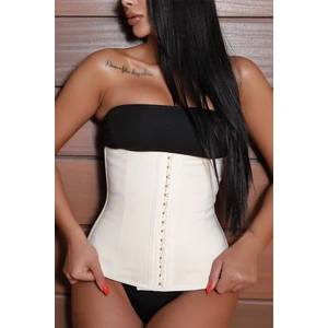 Owli Askısız Çelik Balenli Latex Doğum Sonrası Sarkma Önleyici Sıkılaştırıcı Abdominal Sauna Bel Korsesi Ten