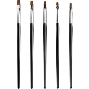 Nail Master Protez Tırnak Jel Fırça Seti 5'li