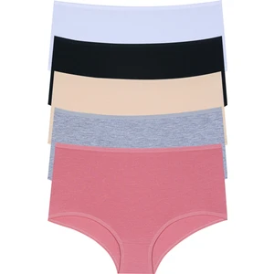 Ekstra Yüksek Bel 5'li Bato Külot 2670