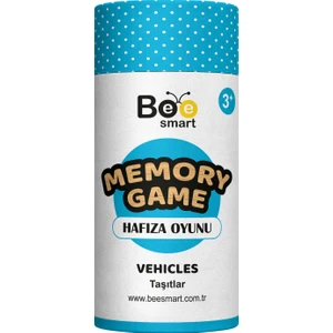 Bee Smart Memory Game Vehicles - Ahşap Araçlar