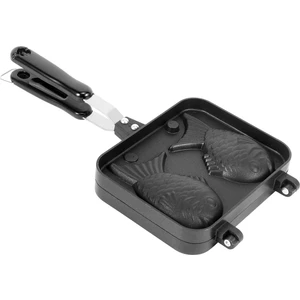 Taiyaki Şekilli Sıcak Tatlı Waffle Kek Makinesi Tava Japon Gözleme Çift Tava Kızartma Tavası (Yurt Dışından)