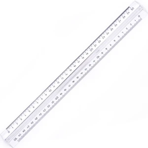 0250 Şeffaf Cetvel 30 cm Kırtasiye Ürünleri için Pratik ve Şık Tasarım