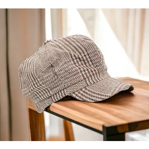 Kadın Kışlık Kaşe Yünlü Dökümlü Şapka Kasket