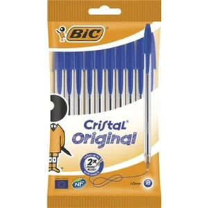 Cristal Medium Tükenmez Kalem Mavi 10'lu