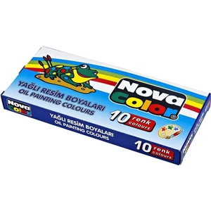 Nova Color Yağlı Boya Tüp 10lu