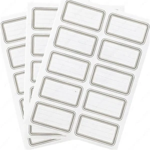 Keskin Color 3'Lü Tek Renk Etiket Gümüş