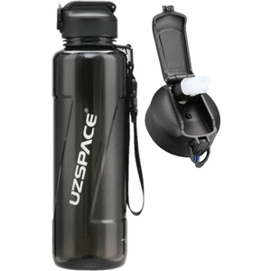 Uzspace 6057 Tritan Matara Siyah 1000 Ml.