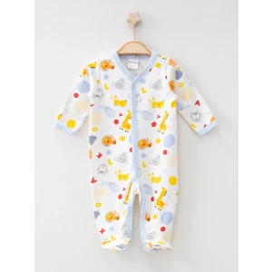 Araba Baskılı Biyeli Tulum 1232