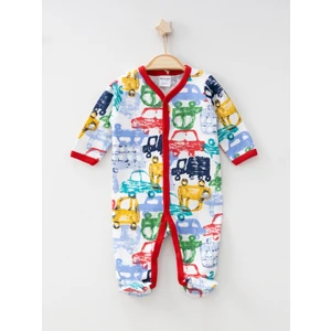 Araba Baskılı Biyeli Tulum 1232