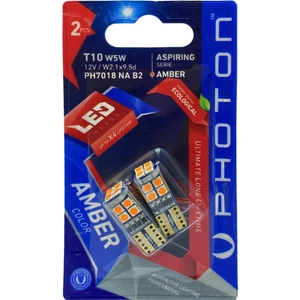 T10 W5W PH7018 Na B2 (Amber)