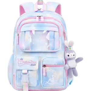 Enjoy Homee Ilkokul Öğrencileri Için Büyük Kapasiteli, Su Geçirmez Okul Çantası Yandan Açılan Çok Fonksiyonlu Sırt Çantası (Yurt Dışından)