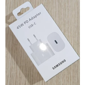 EP-TA845X 45W Şarj Adaptörü - Siyah (Samsung Türkiye Garantili)-Beyaz