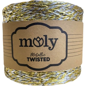 Moly Twisted Metalik Kağıt Ip Hasır Çanta Runner Şapka Amerikan Servis 250GR