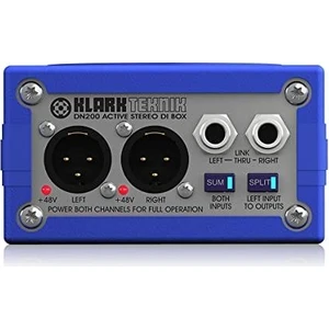 Klark Teknik DN200 2-Kanal Aktif Stereo Dı Box