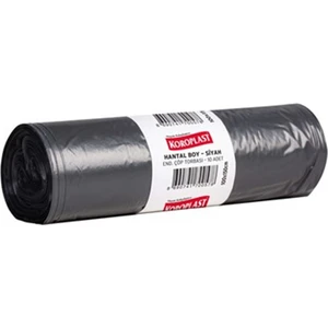 Endüstriyel Çöp Poşeti Hantal Boy 100 x 150 cm 10 Adet - Siyah
