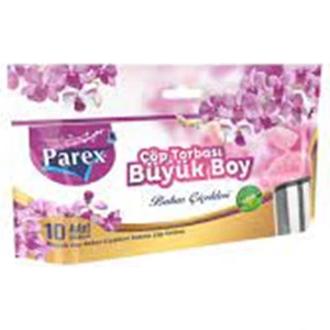 Premium Çöp Poşeti Büyük Boy 65 x 80 cm 10 Adet - Bahar Çiçekleri