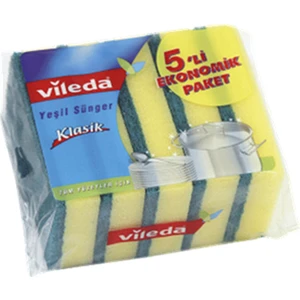 Klasik Yeşil Sünger 5 li