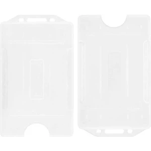 Dikey Kart Kabı Şeffaf 50'li Paket