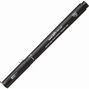 Pin 1.2 Fine Line Akrilik Uçlu Teknik Çizim Kalemi Siyah