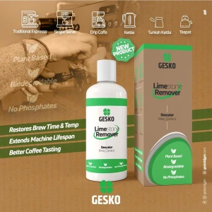Kahve Makineleri Sıcak Su Isıtıcıları Çaydanlık Kettle Kireç Çözücü 100 ml