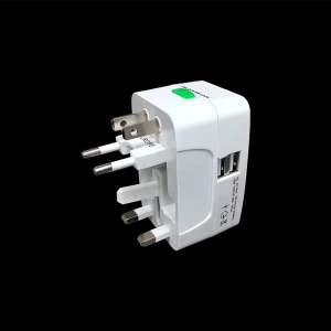 USB Şarjlı Seyahat Adaptörü Amerika Ingiltere Avustralya Çin Arabistan Umre Fiş Priz Dönüştürücü