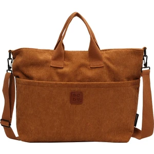 Kadife Büyük Kapasiteli Retro Omuz Çantası (Yurt Dışından)