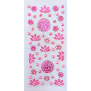Giraffe Sticker Taş Sticker Pembe Yapışkanlı Saç , Yüz Ve Tırnak Taşı Işıltılı Parlak