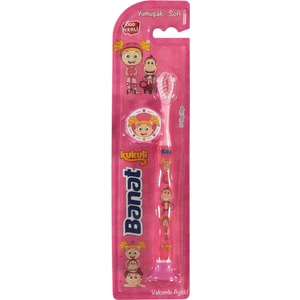 Kukuli Diş Fırçası Pembe