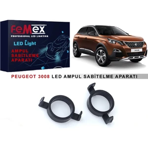 Peugeot 3008 Araçlar Için Kısa Far Tutucu LED Ampul Sabitleme Aparatı