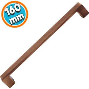 Mutfak Kulpu Çekmece Dolap Kapak Kulbu Metal Kulp Mobilya Dolabı Kulpları 160 mm Antik Bakır