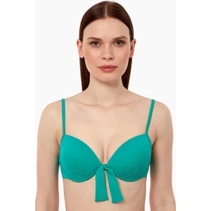 63545 Nil Yeşili Push-up Bikini Üstü