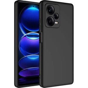 Case Street Xiaomi Redmi Note 12 Pro Plus 5g Kılıf Mara Lansman Silikon Mat Soft Kamera Korumalı Siyah
