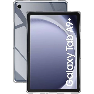 Samsung Galaxy Tab A9+ Plus X210 Kılıf Silikon Arkası Buzlu Lüx Koruma S3 Renksiz