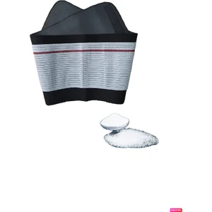 Owli Termal Sauna Kemer Bel Korsesi Neopren Zayıflama Kemeri Medikal Korse + Lut Gölü Tuzu