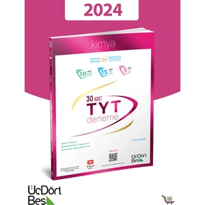 ÜçDörtBeş Yayınları TYT 30'lu Kimya Denemesi