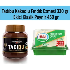 Abdurrahman Tatlıcı Tadıbu 330 gr x Ekici Klasik Beyaz Peynir 450 gr